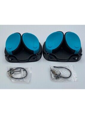 Set of 2 Wall Mount Paddle Holders / Ski Storage Clips with Mounting